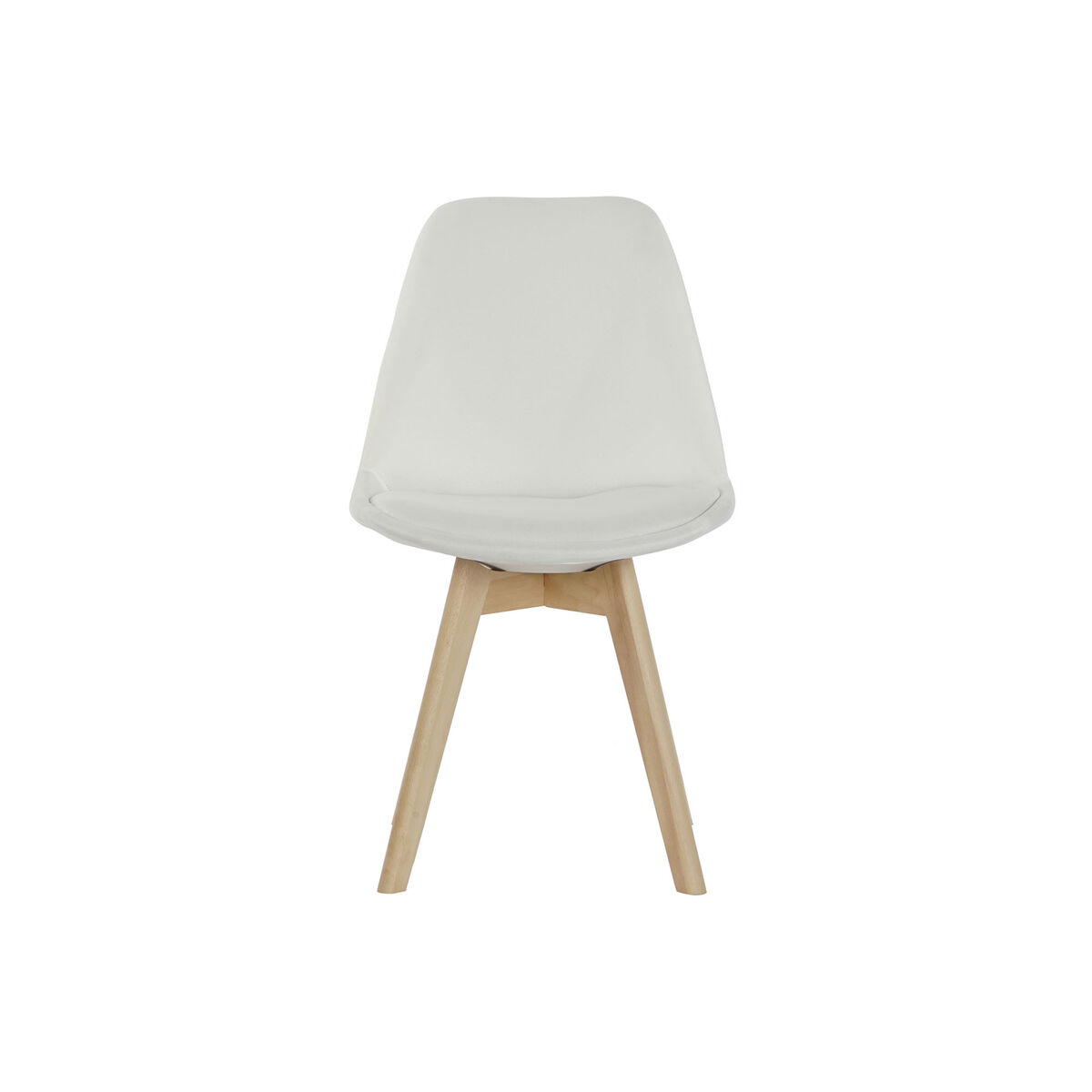 Καρέκλα DKD Home Decor Λευκό 48 x 56 x 83 cm